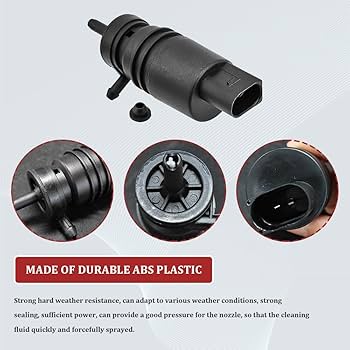 Amazon.com: Tecledsn Windshield Washer Pump with Grommet